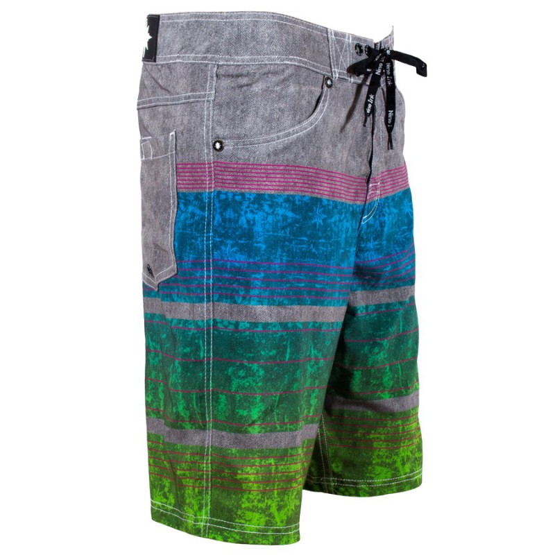 boardshort homme nine ink stripes